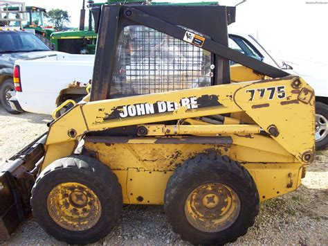 john deere 7775 skid steer wheel bearing|john deere 7775 value.